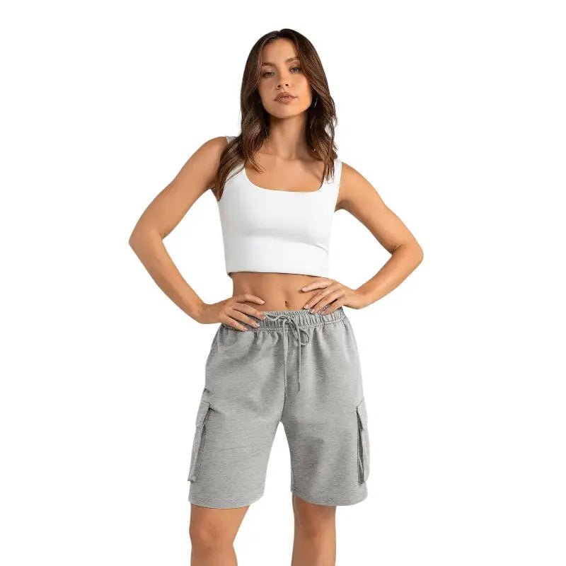 Short randonnée coton femme