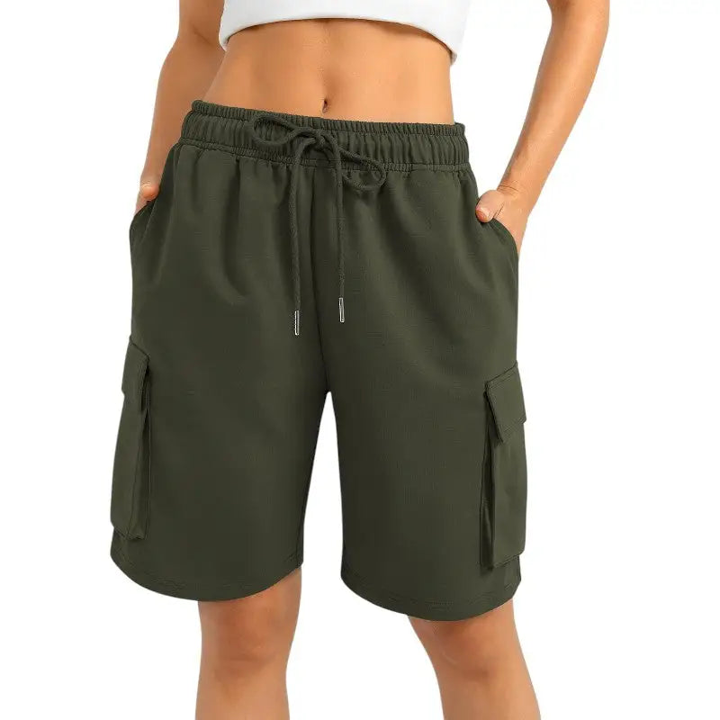 Short randonnée coton femme