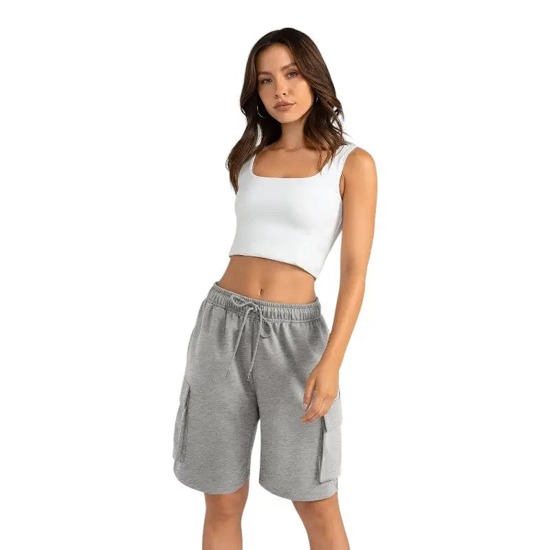 Short randonnée coton femme