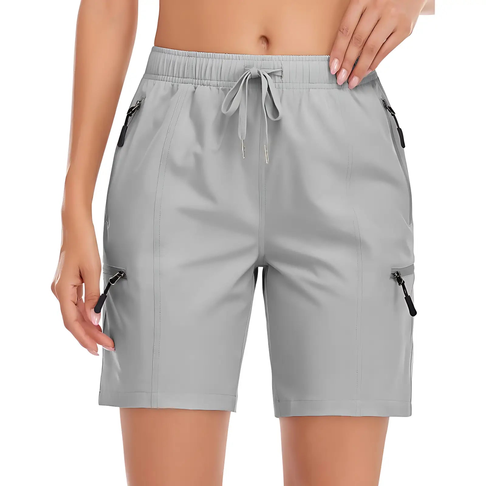 Short randonnée femme kaki