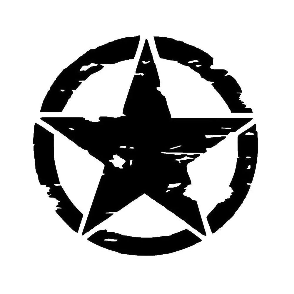 STICKER MILITAIRE - GRAPHIQUE EN ÉTOILE DE L’ARMÉE