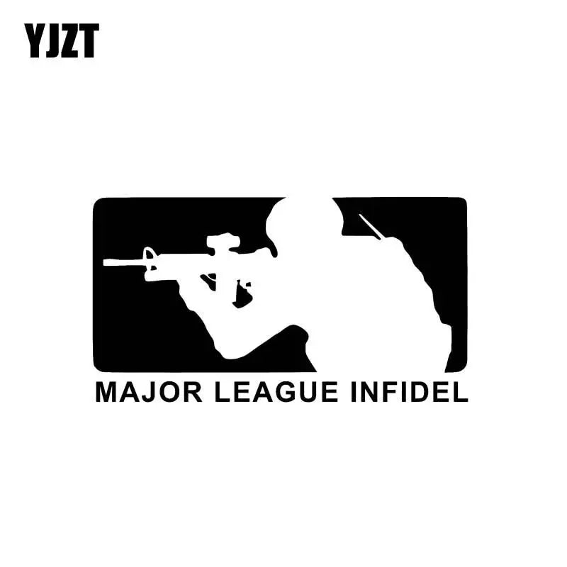 STICKER MILITAIRE - LIGUE MAJEURE INFIDÈLE