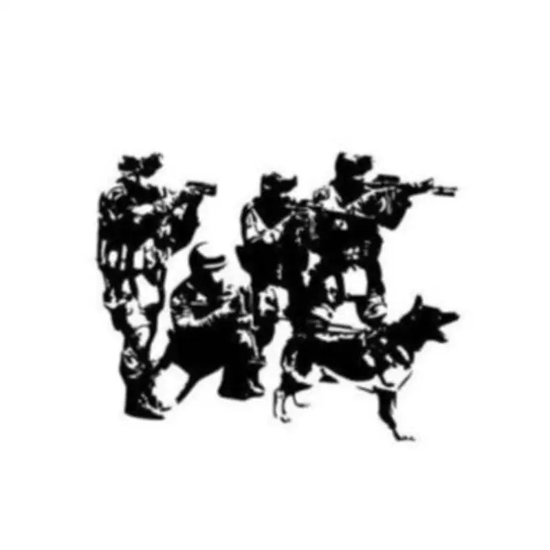 Sticker militaire mural