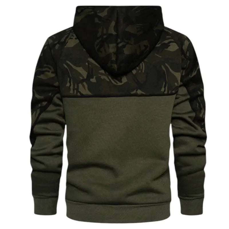 Sweat militaire homme vert
