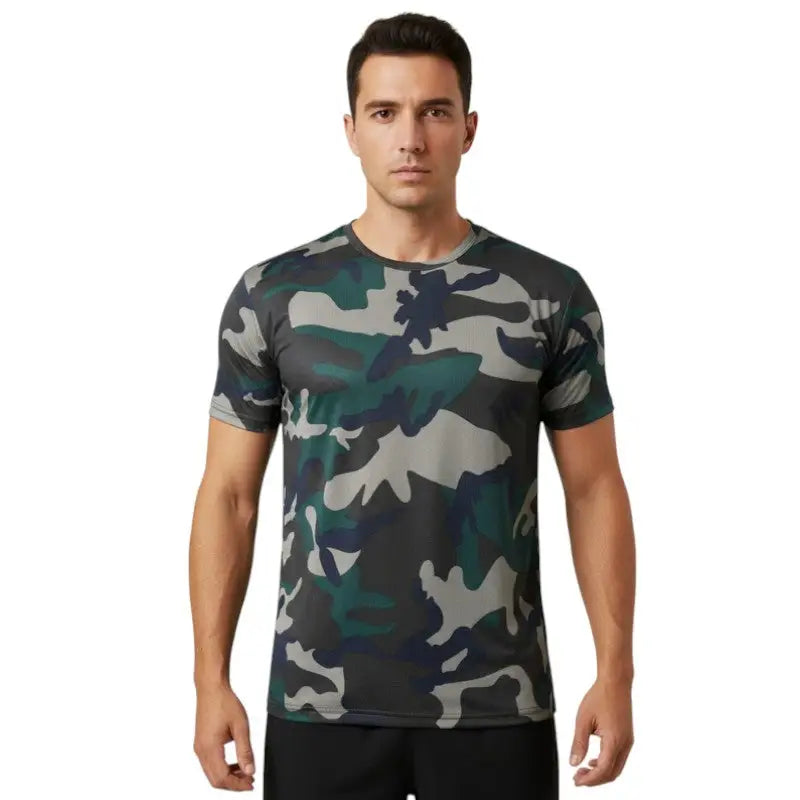T-shirt camouflage homme