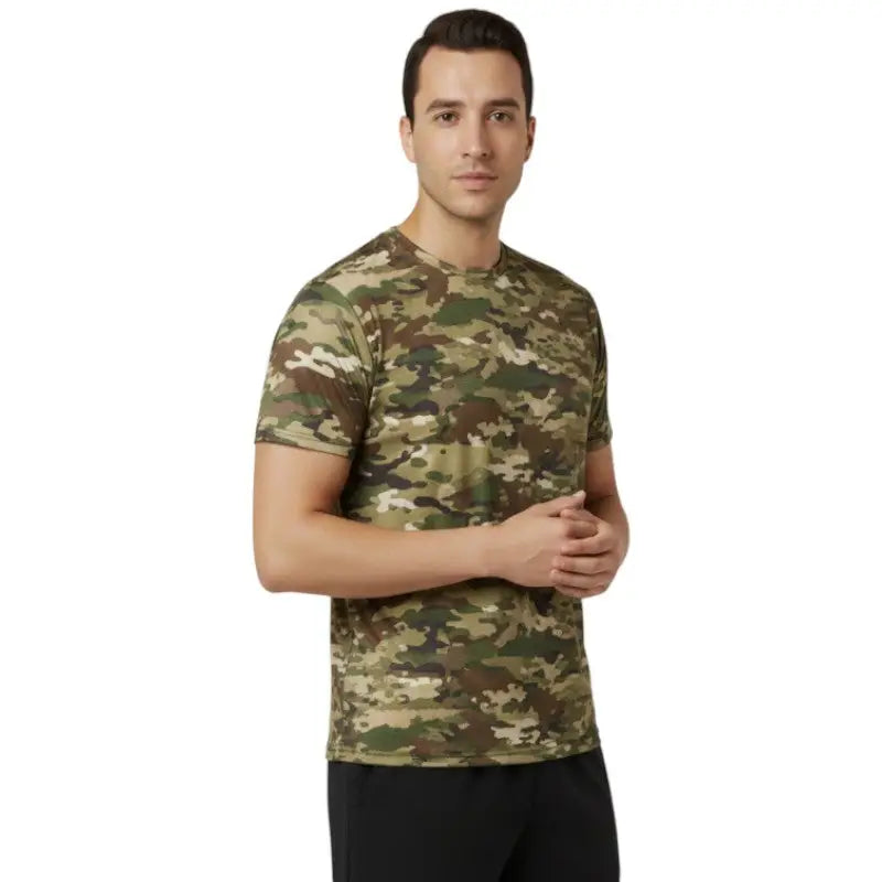 T-shirt camouflage homme