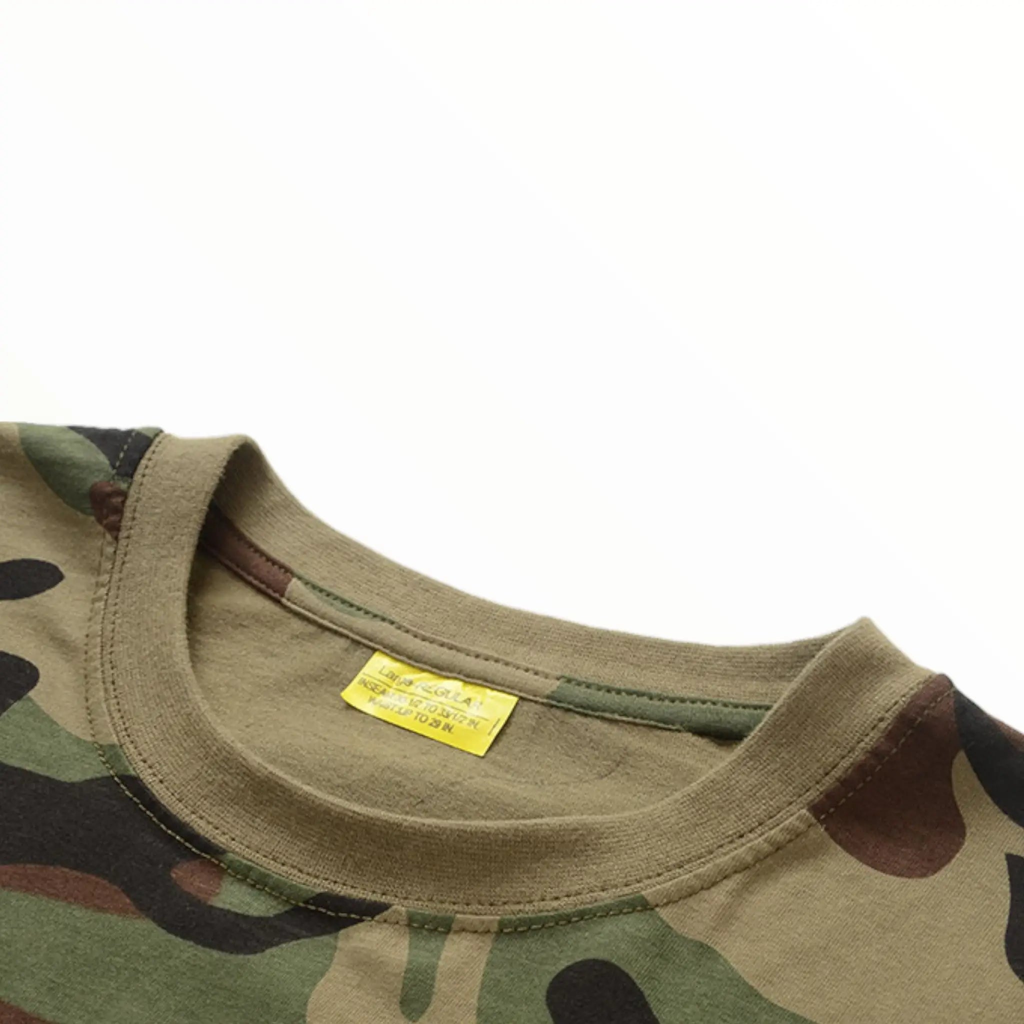T shirt imprimé militaire
