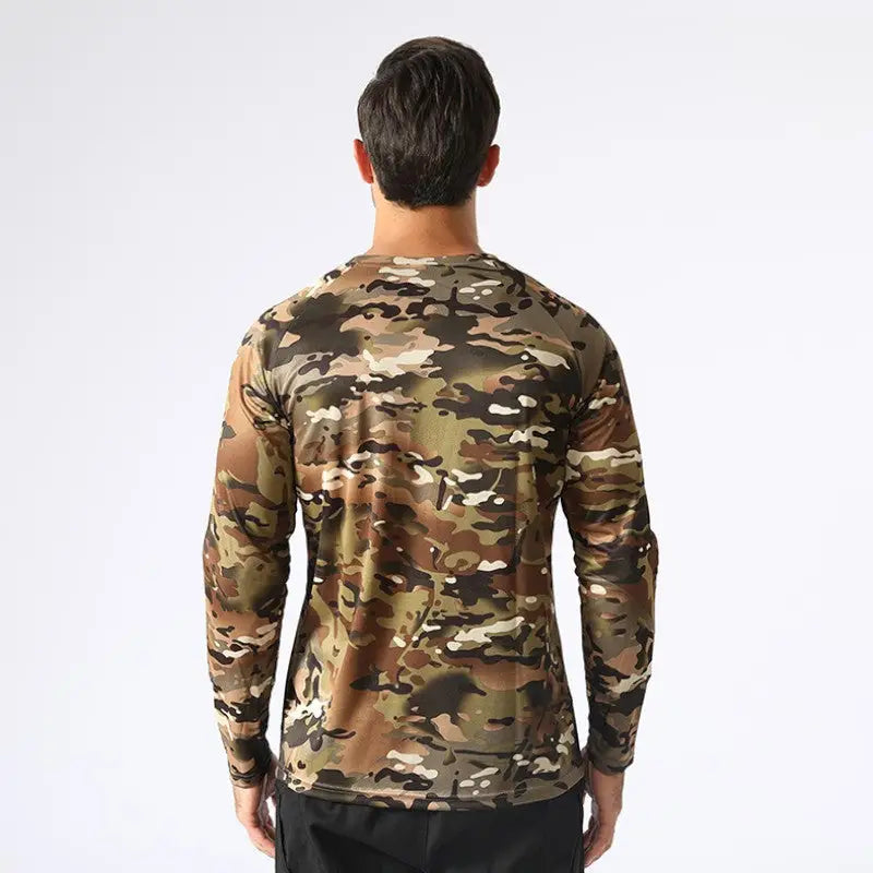 T shirt manche longue militaire