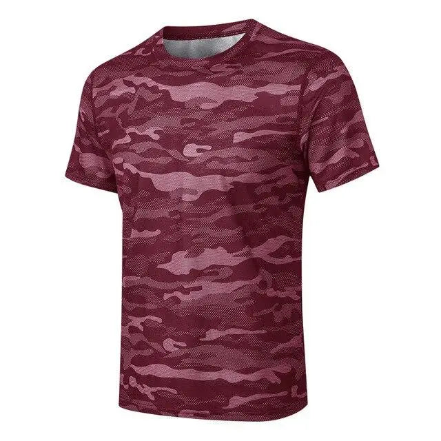 T shirt militaire rouge