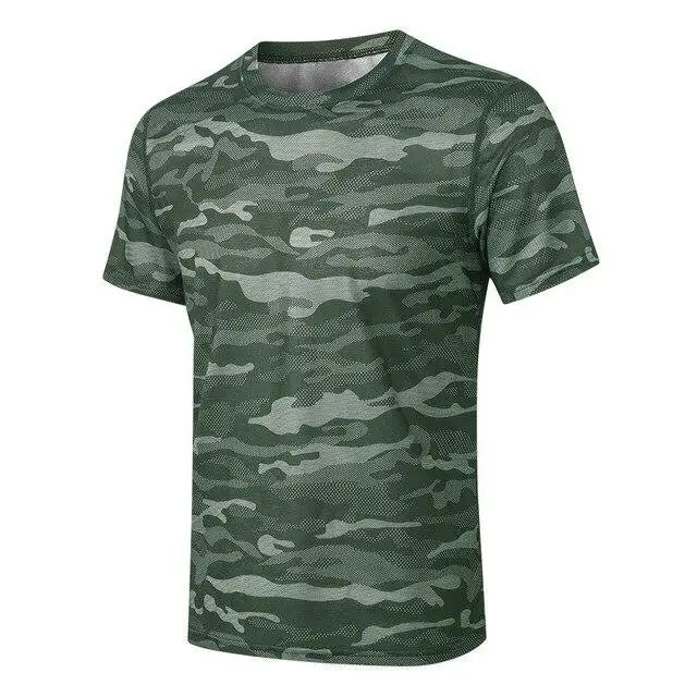 T shirt militaire rouge
