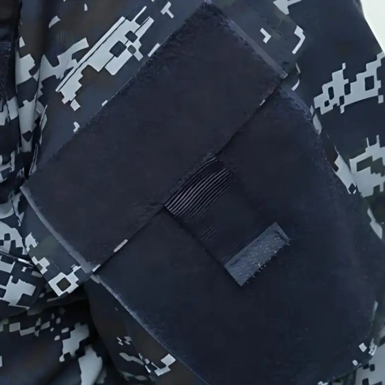 Treillis militaire bleu