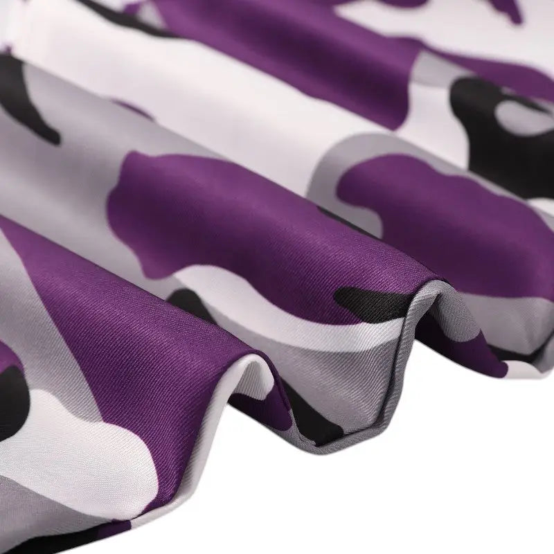 Treillis militaire violet
