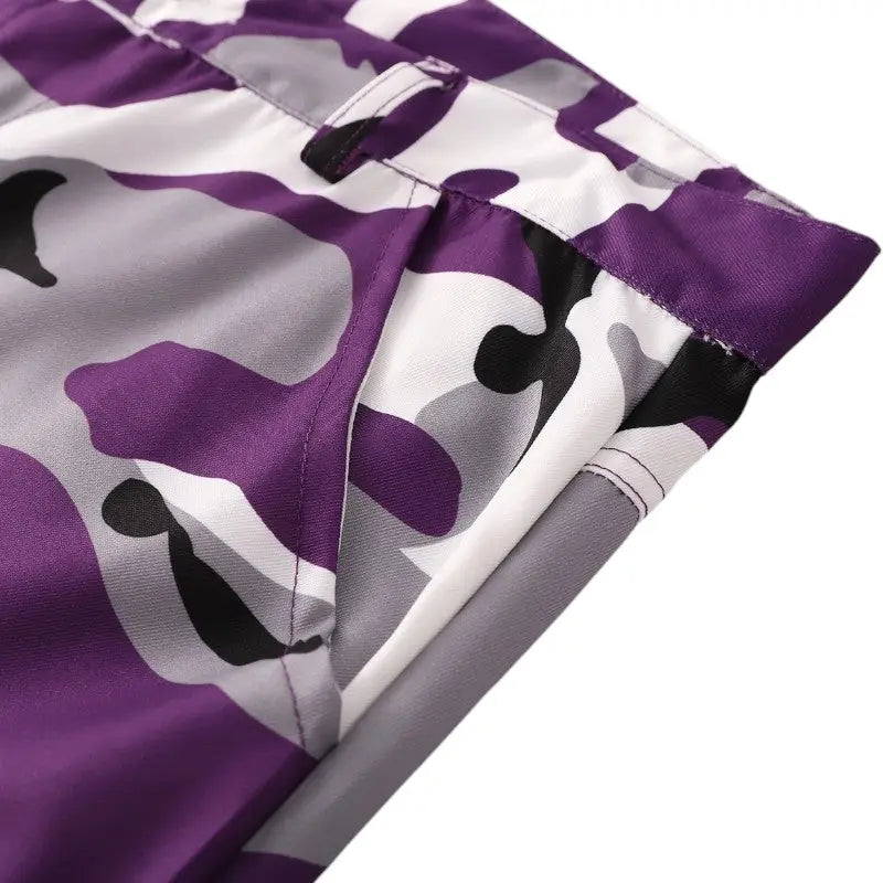 Treillis militaire violet