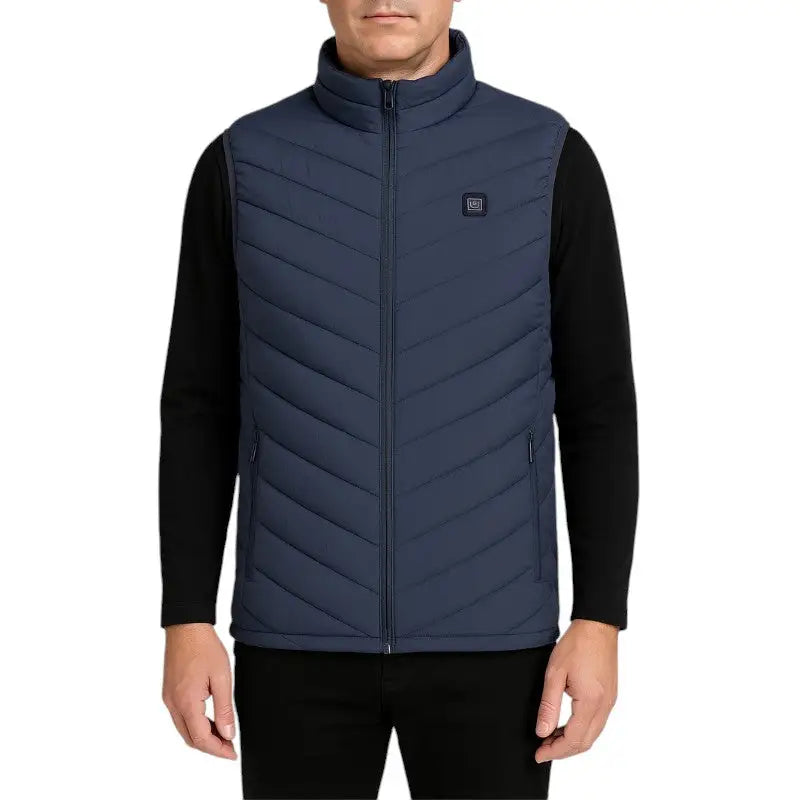 Veste chauffante grande taille homme