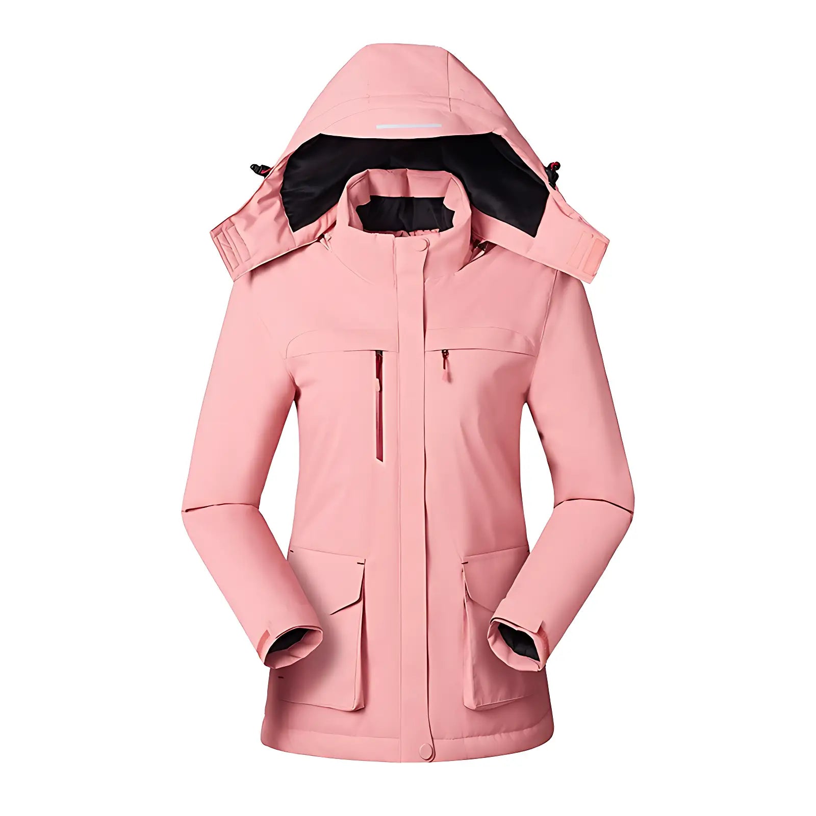 Veste chauffante hiver femme trois niveaux de chaleur USB 5V autonomie huit heures