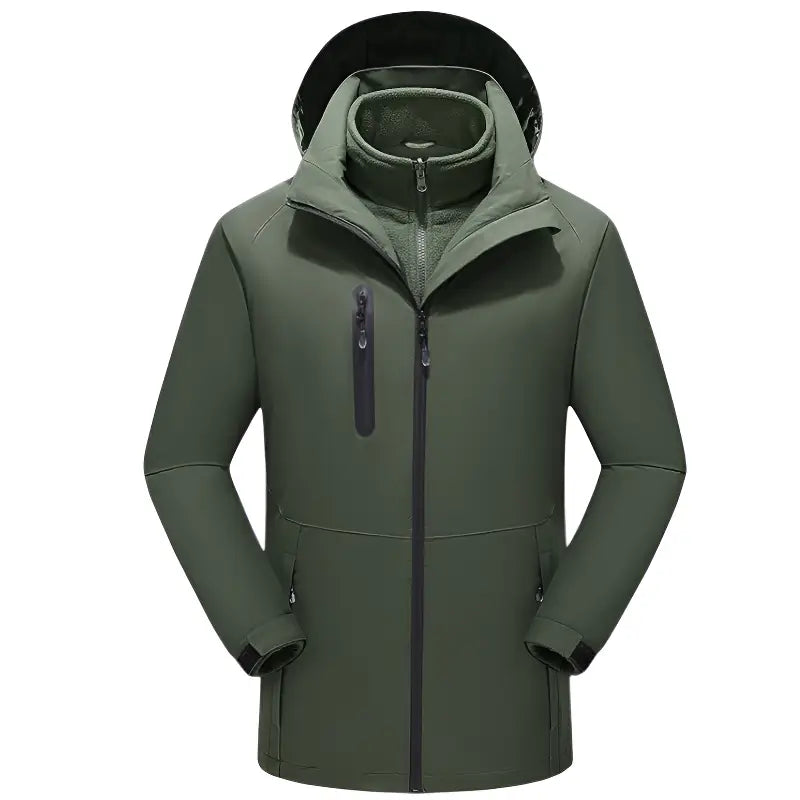 Veste chauffante homme fine