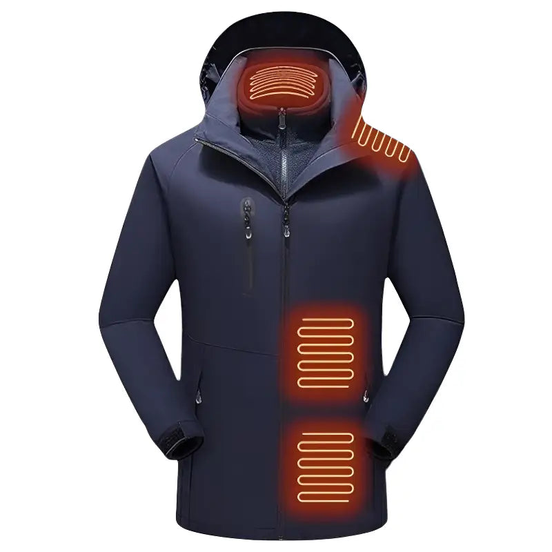 Veste chauffante homme fine