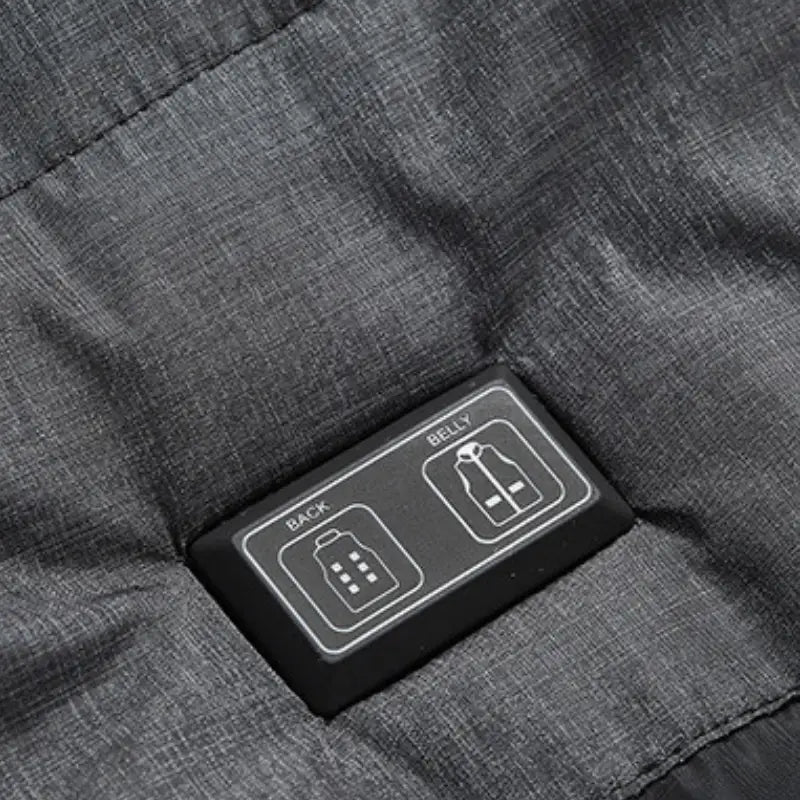 Veste chauffante homme sans manche