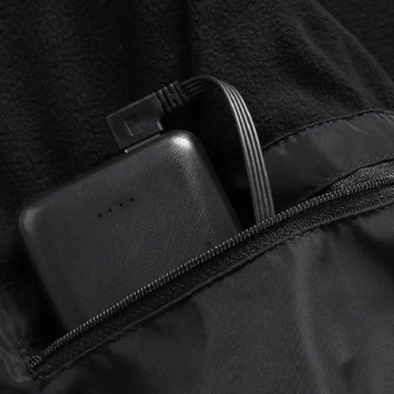 Veste chauffante homme sans manche
