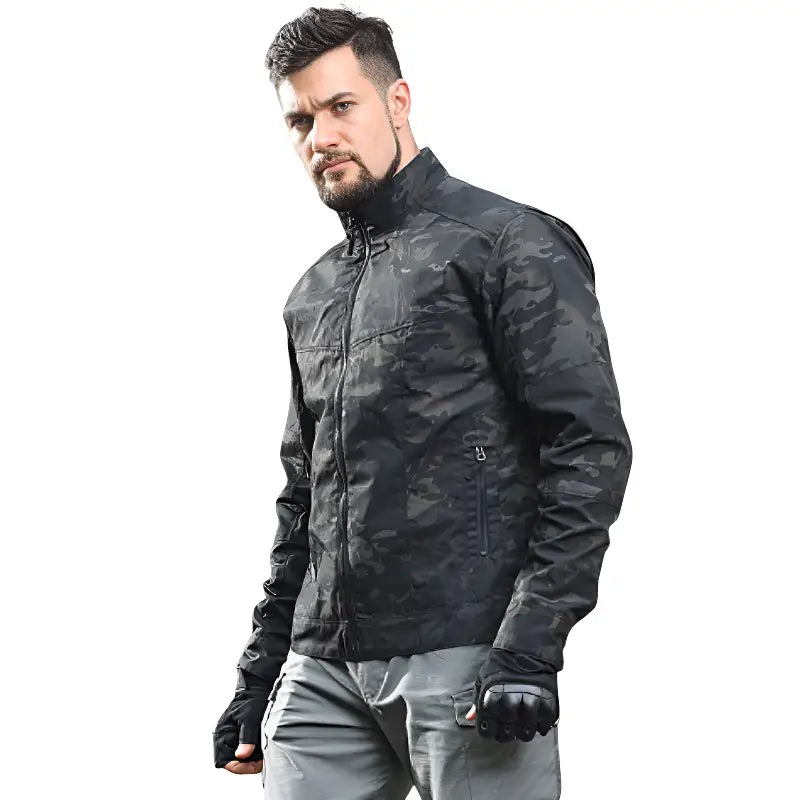 Veste fine militaire homme