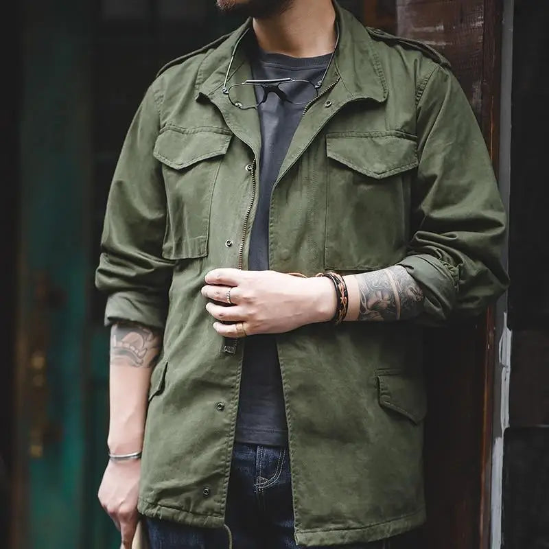 Veste homme militaire