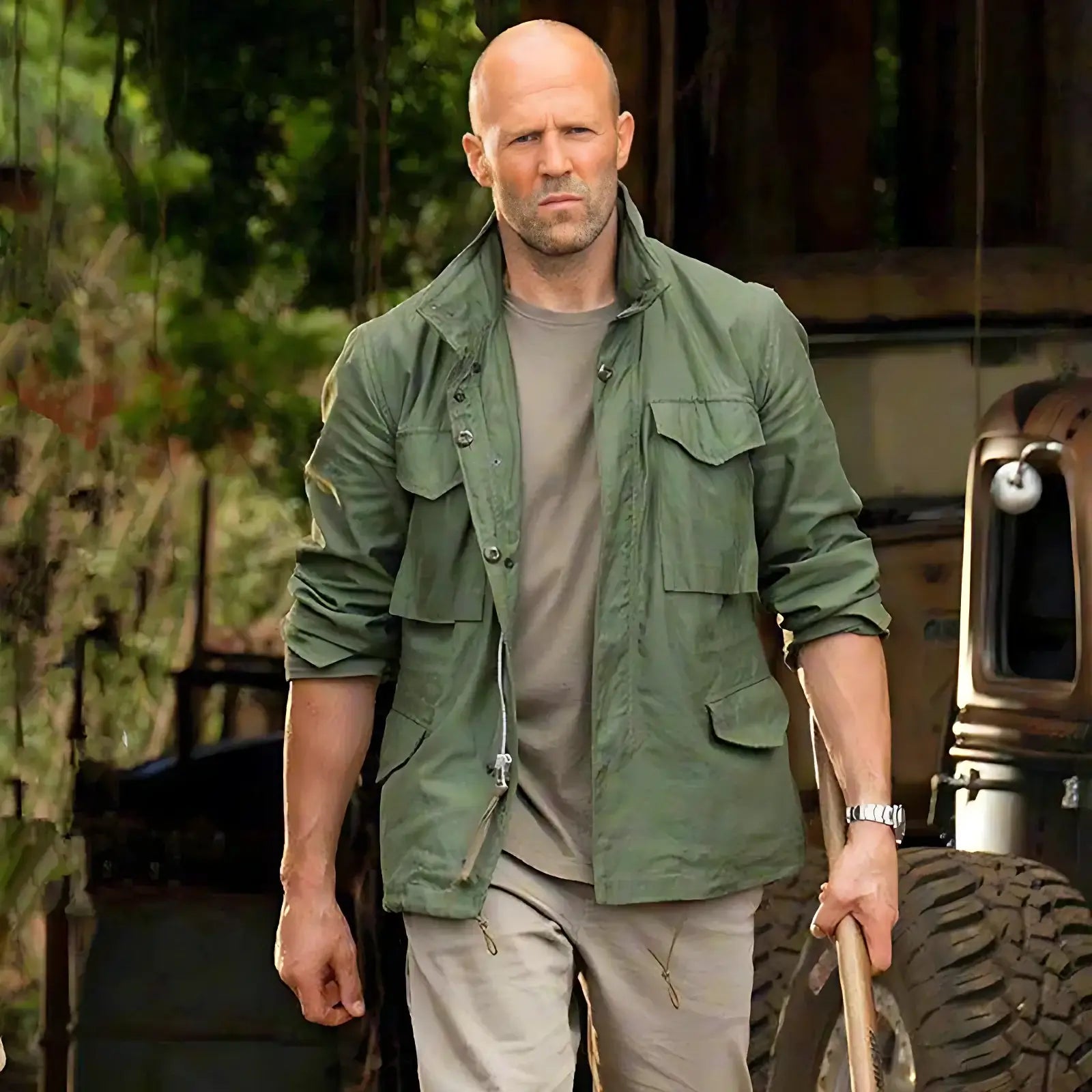 Veste homme militaire