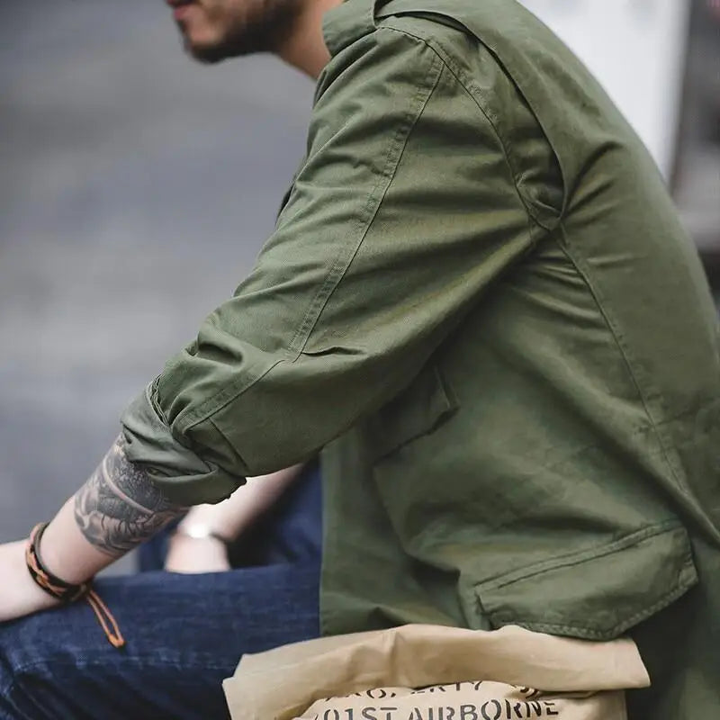Veste homme militaire