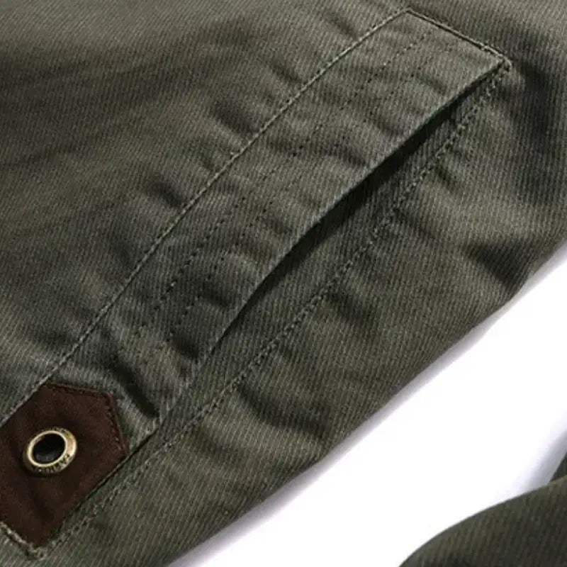 Veste kaki homme militaire