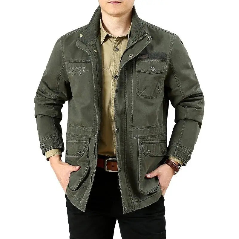Veste kaki militaire