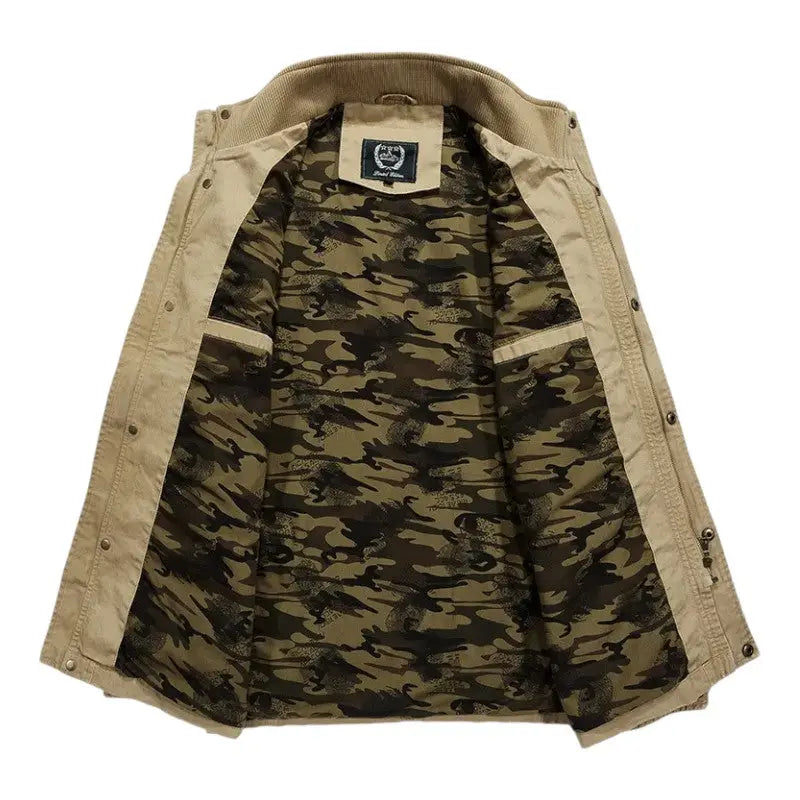 Veste kaki militaire