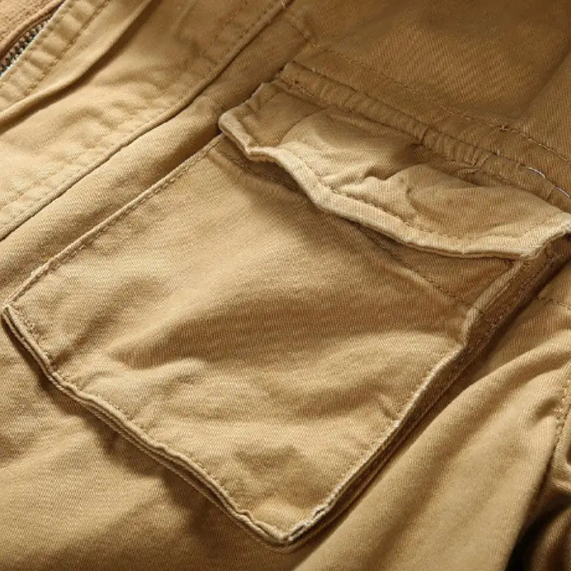 Veste kaki militaire homme