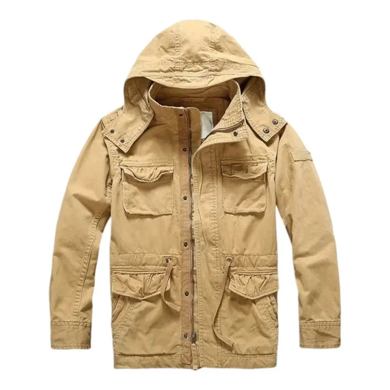 Veste kaki militaire homme