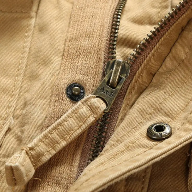 Veste kaki militaire homme