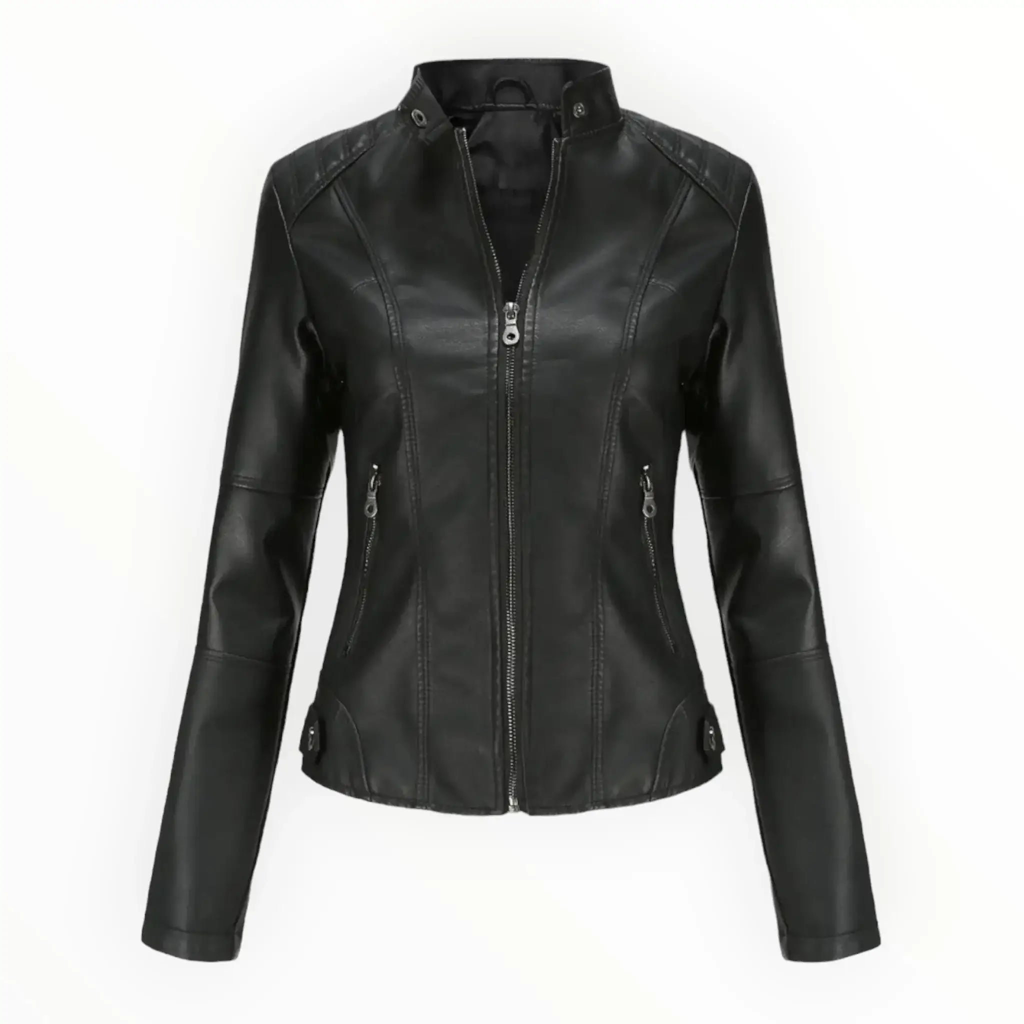 Veste légère noire militaire femme