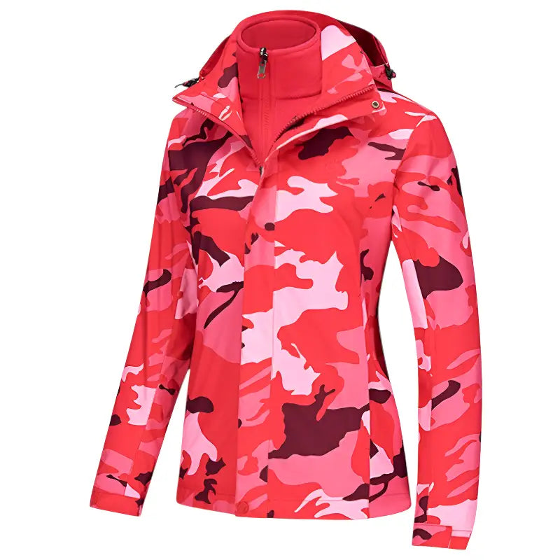 Veste militaire femme rose
