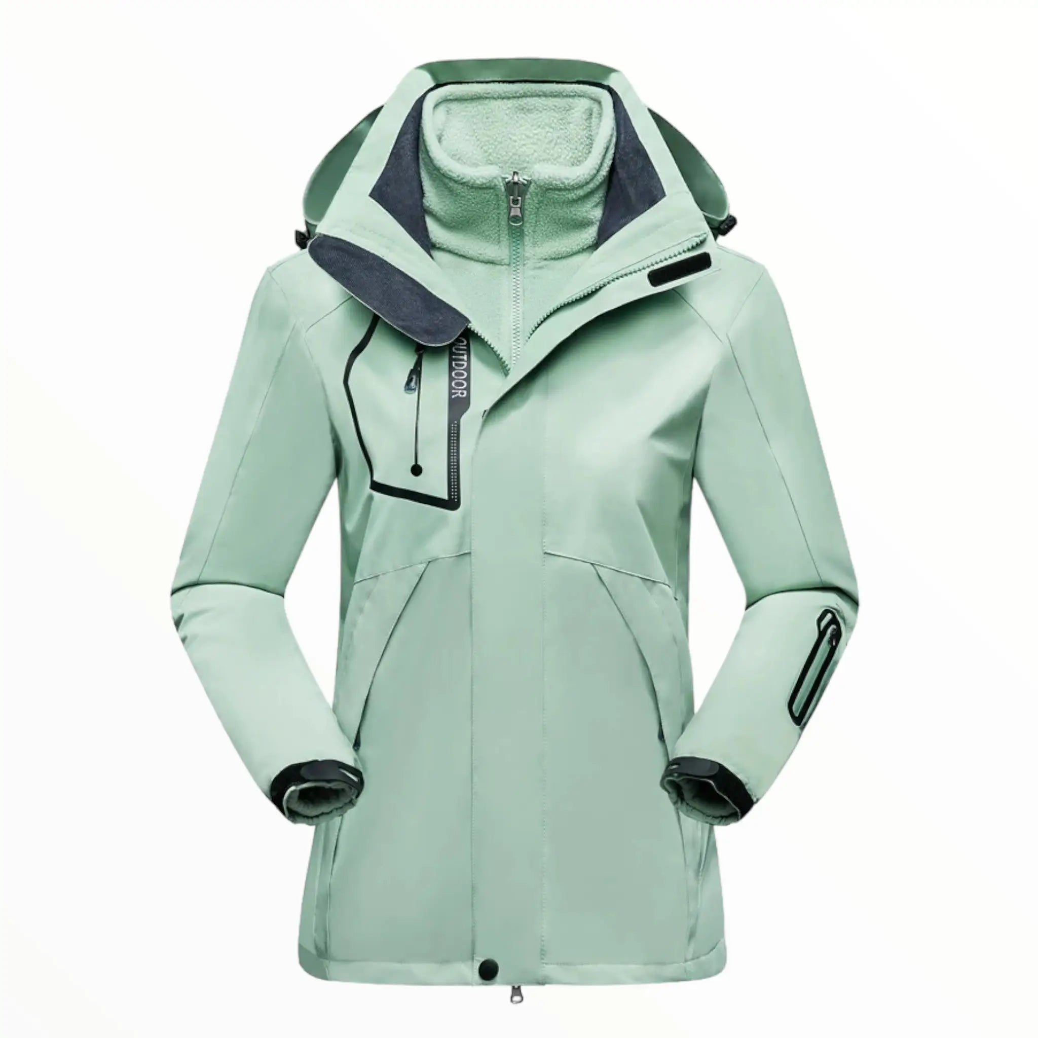 Veste militaire pour hiver femme