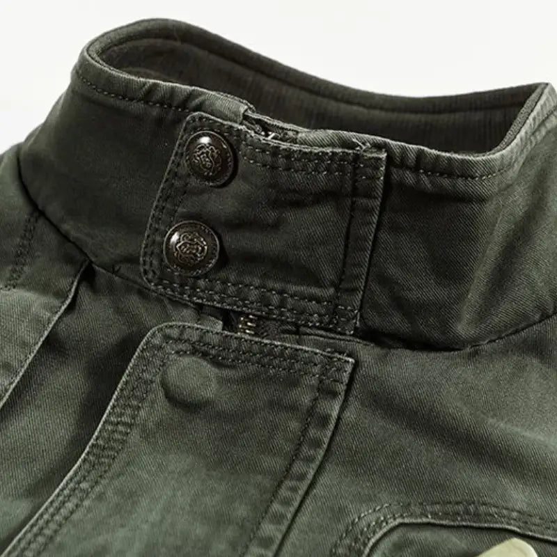 Veste militaire homme kaki