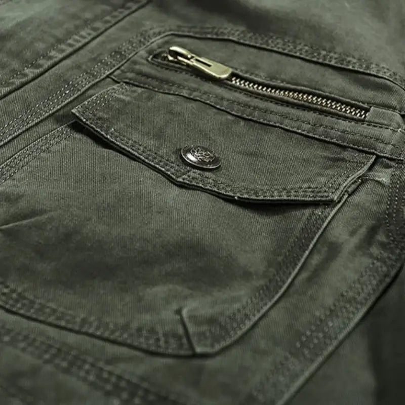 Veste militaire homme kaki