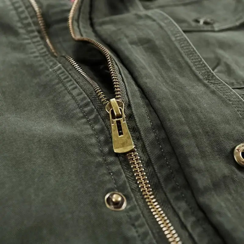 Veste militaire homme kaki