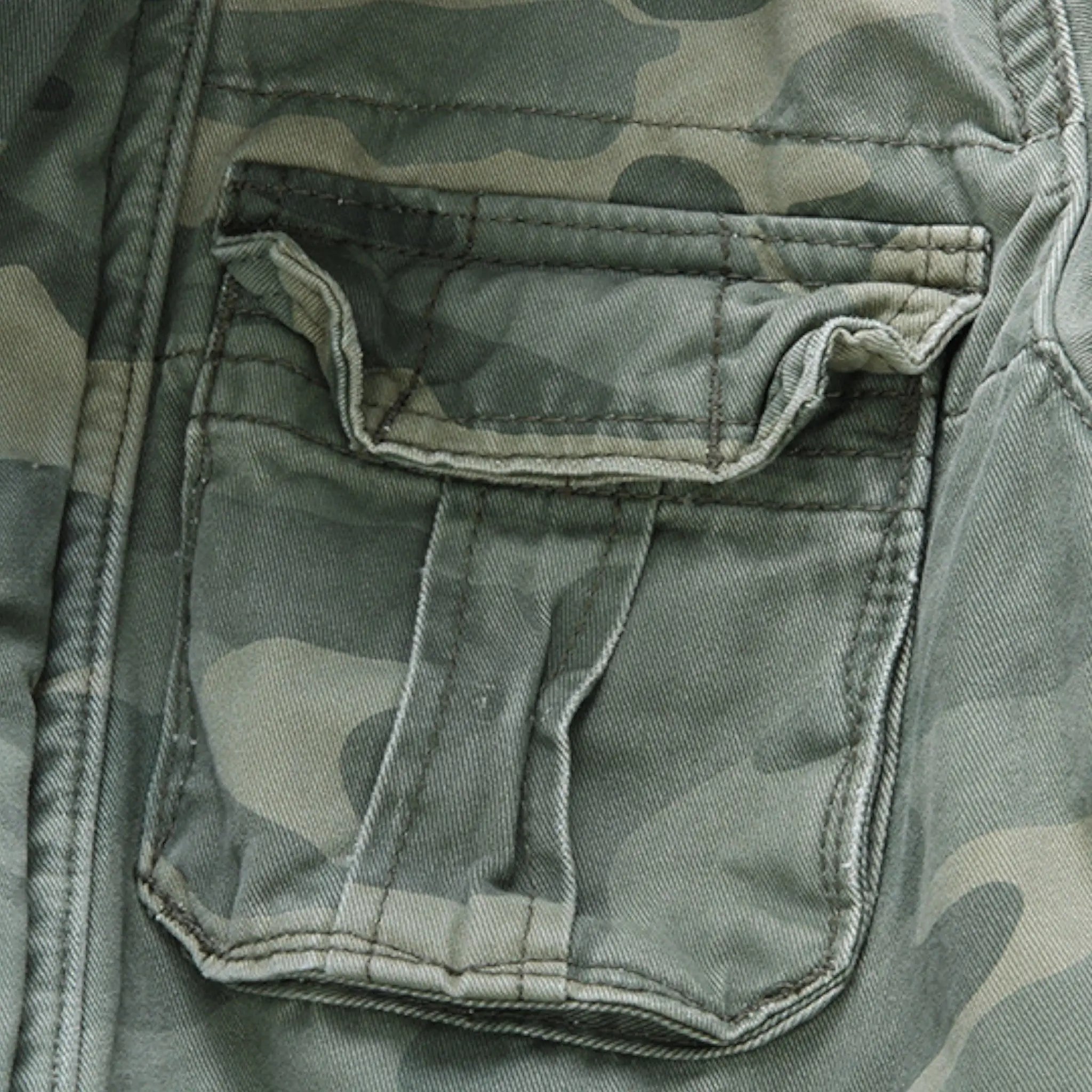 Veste militaire homme vert