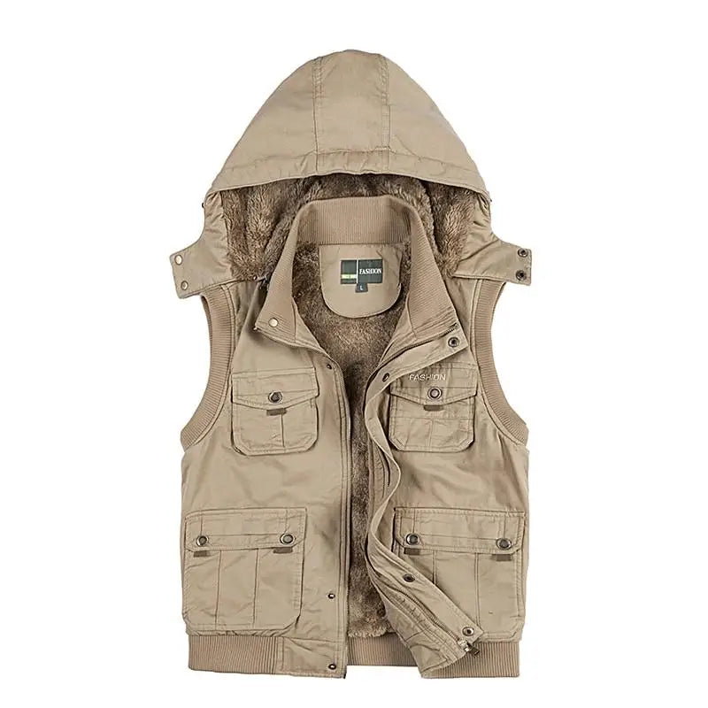 Veste militaire sans manche homme