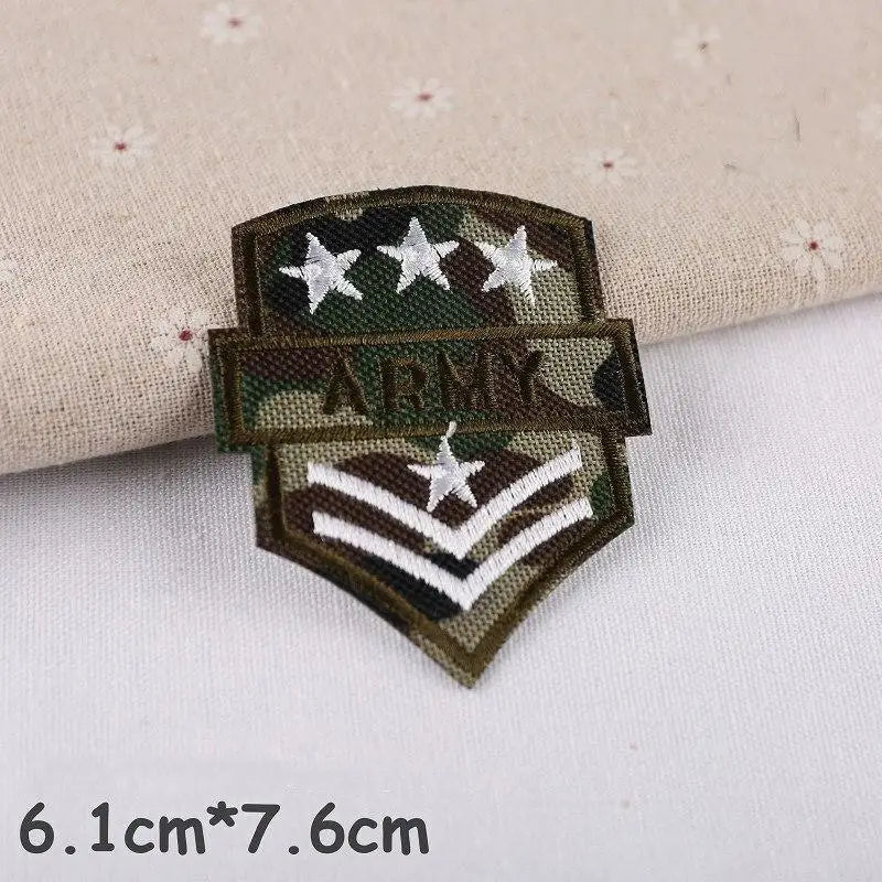 Veste militaire patch