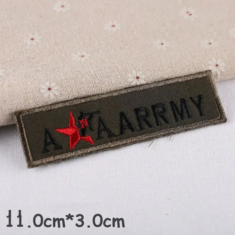 Veste militaire patch