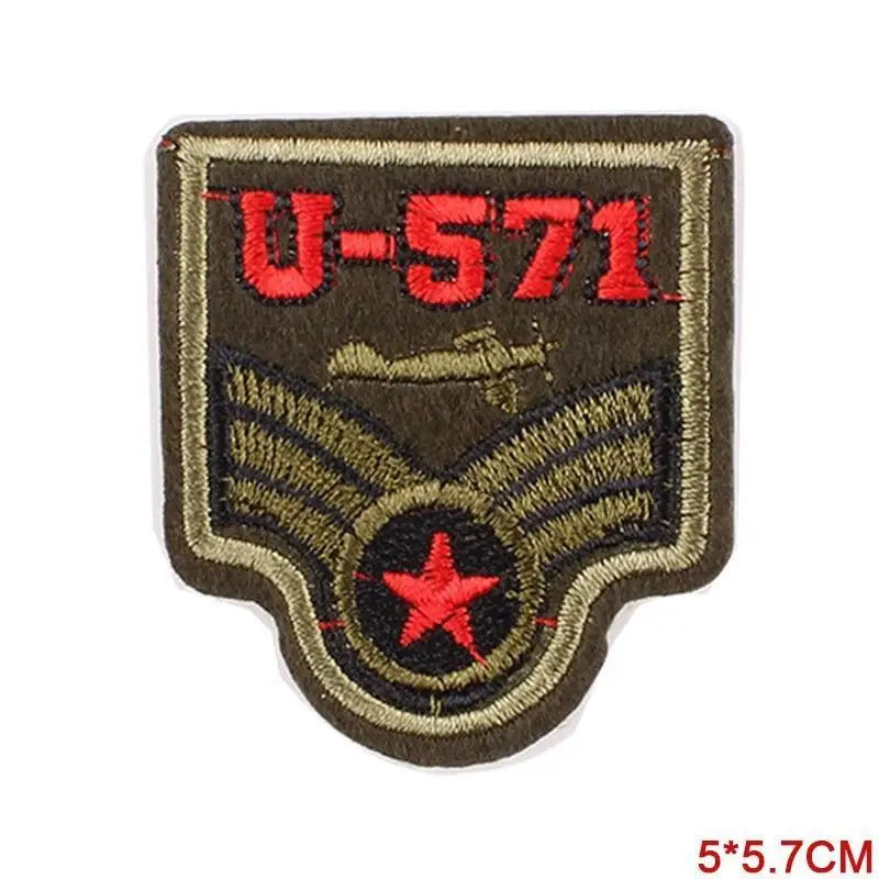Veste militaire patch