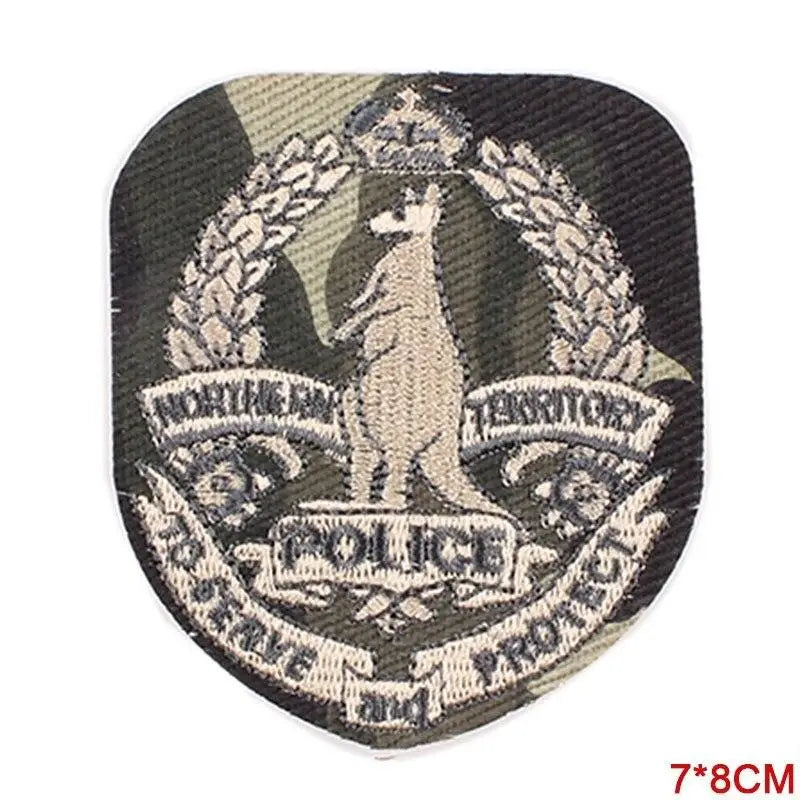 Veste militaire patch