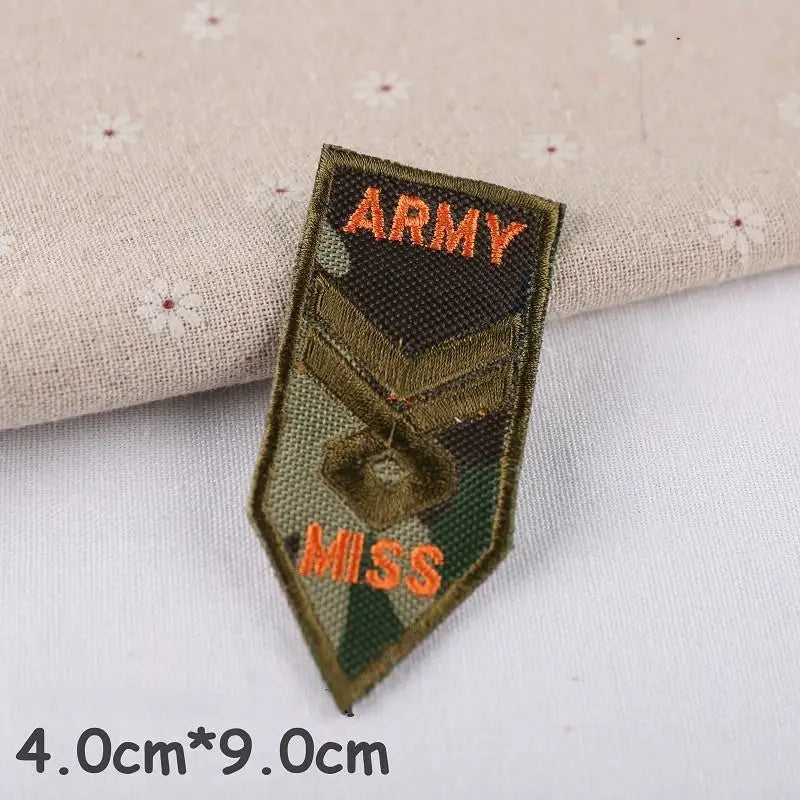 Veste militaire patch