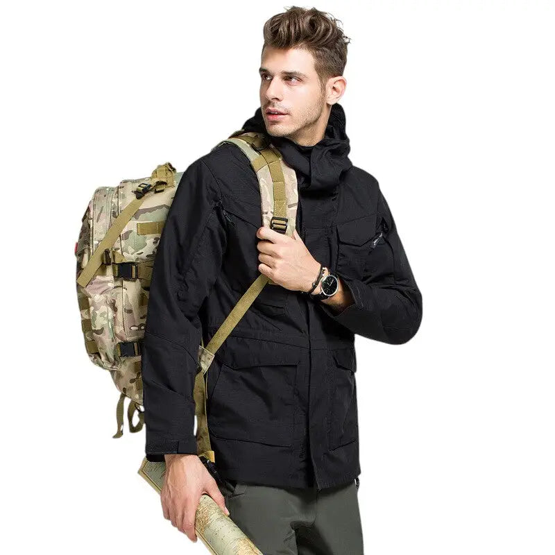 Veste parka militaire homme