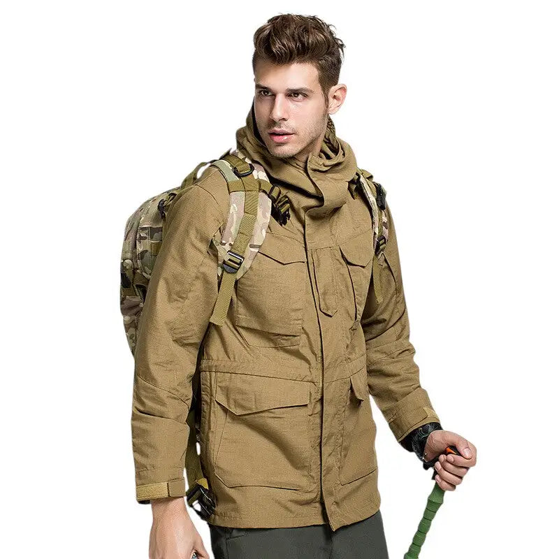 Veste parka militaire homme