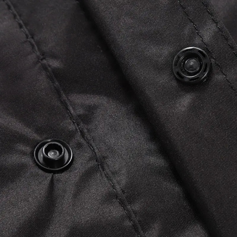 Veste de pluie longue homme