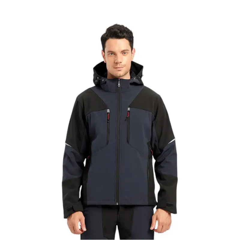 Veste de randonnée homme softshell